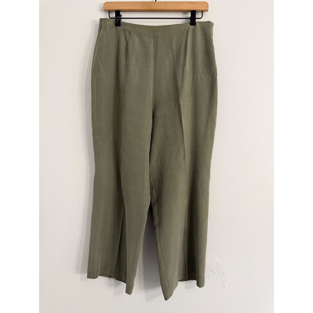 Vintage Tommy Bahama‎ - Green 100% Silk Casual Pants